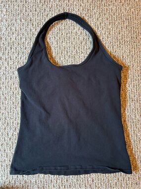 Forever21 Women’s Black Halter Tank Top — Size L